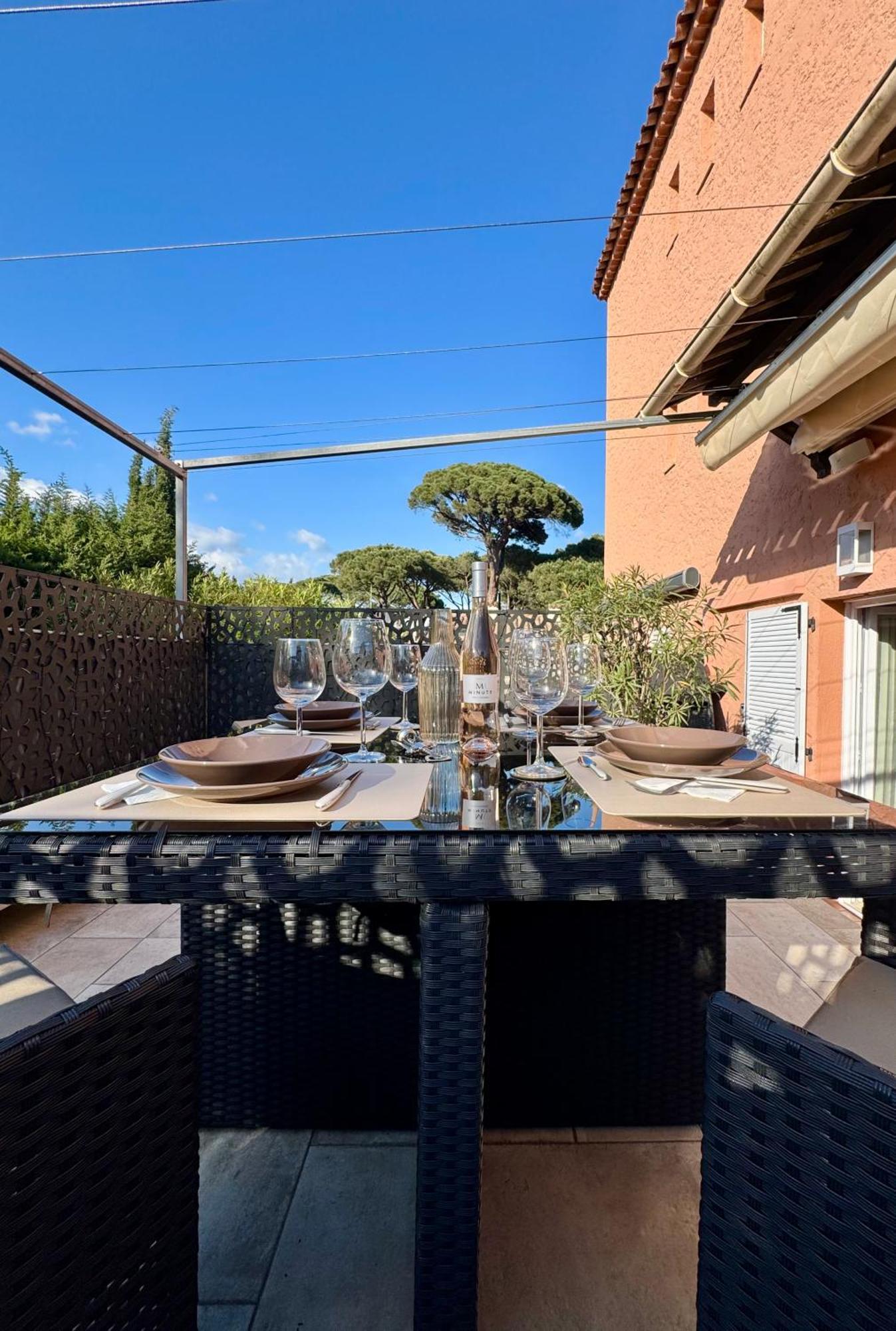 Studio Climatise, Terrasse, Parking Prive, 50M De La Plage Saint-Tropez Extérieur photo
